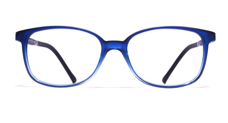LOOK - LOOKKINO 03856 W2 matte blue sfumato trasparente occhiali LOOK - LOOKKINO 03856 W2 matte blue sfumato trasparente occhiali