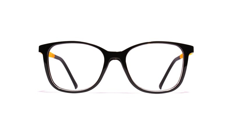 LOOK - LOOKKINO 03855 W2 black e orange occhiali LOOK - LOOKKINO 03855 W2 black e orange occhiali