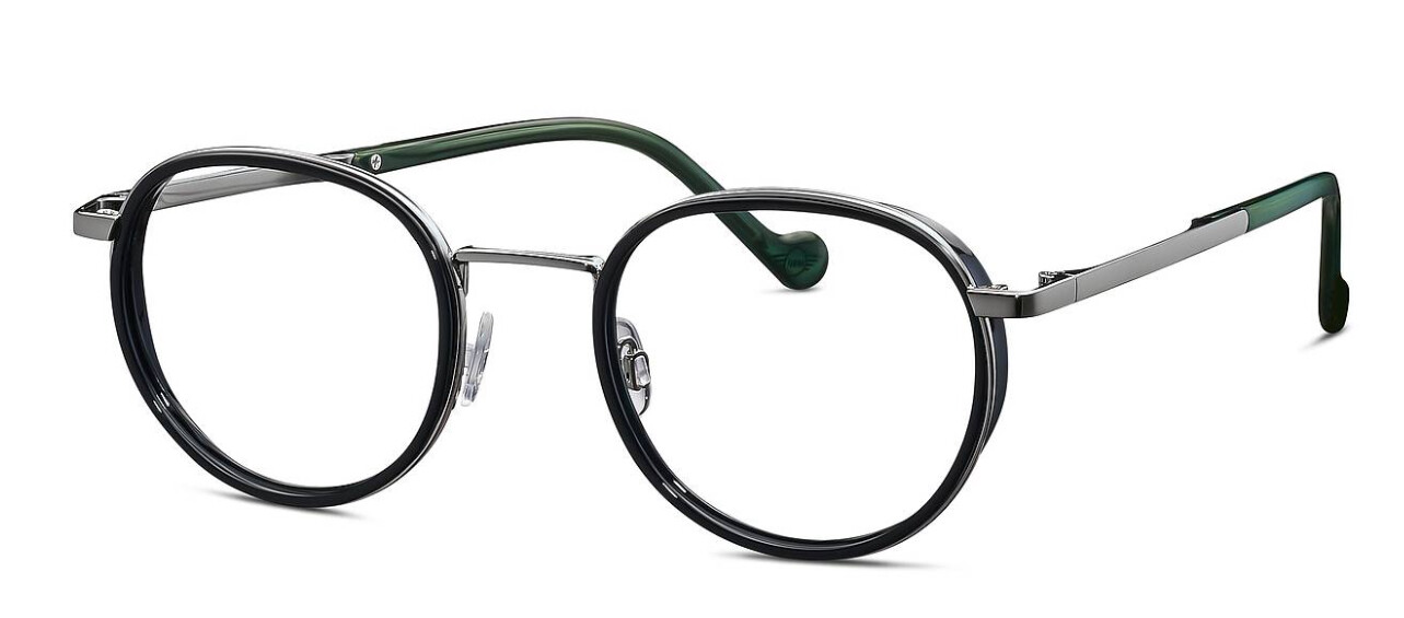 MINI eyewear 741004 40 silver e green occhiali