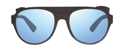 REVO TRAVERSE 1036 01BL matte black / blue water occhiali