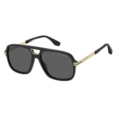 MARC JACOBS 415/S 003 IR matte black - gold / grey Occhiali