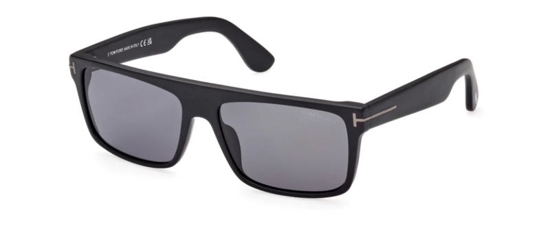 TOM FORD PHILIPPE TF0999 N 02D black matte / grey polarized occhiali TOM FORD PHILIPPE TF0999 N 02D black matte / grey polarized occhiali