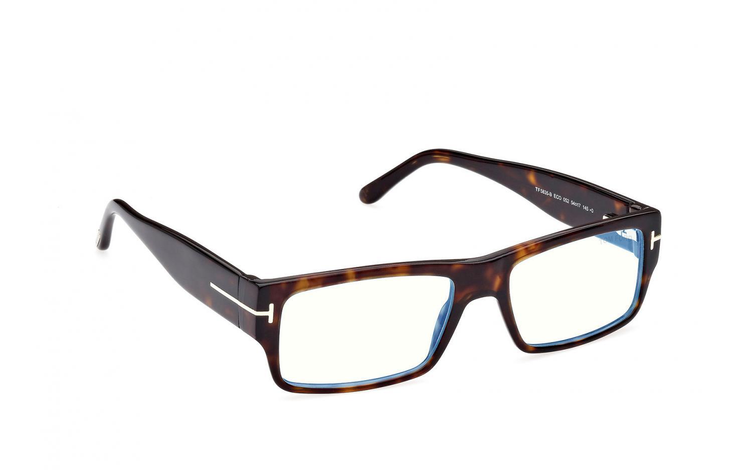TOM FORD TF5835 B 052 tartarugato brown occhiali