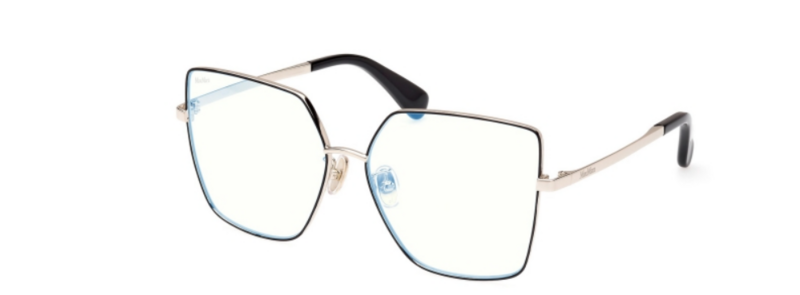 MAX MARA 5073-H-B 005 silver - black occhiali MAX MARA 5073-H-B 005 silver - black occhiali