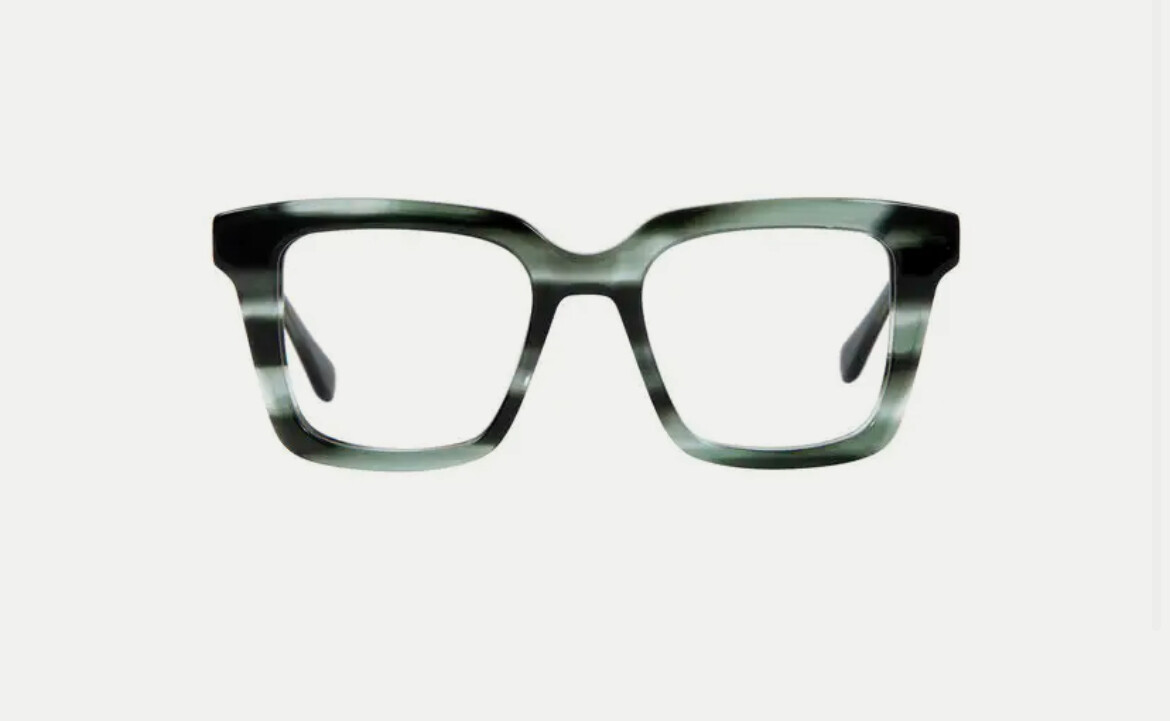 GIGI Studios AVRIL 6717/7 green zebrato occhiali