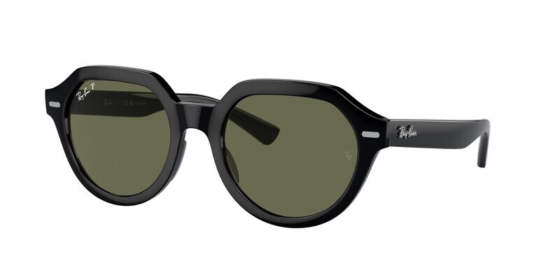 RAY BAN GINA 4399 901/58 black / grey green occhiali RAY BAN GINA 4399 901/58 black / grey green occhiali