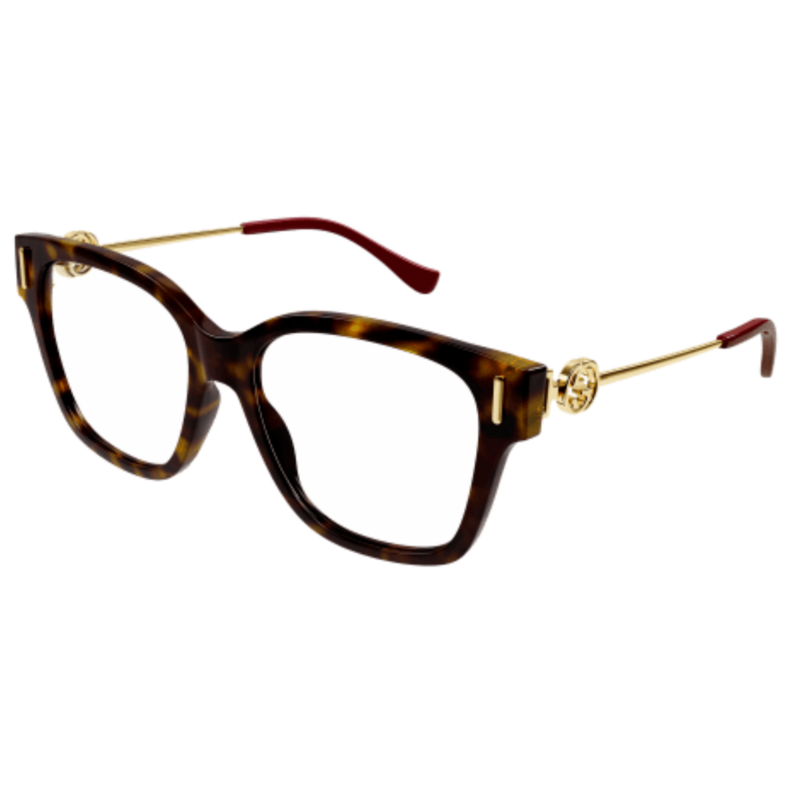 Gucci GG1204O 002 tartarugato - gold occhiali Gucci GG1204O 002 tartarugato - gold occhiali