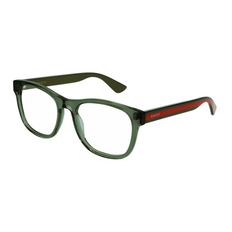 Gucci GG0004ON 011 green transparent occhiali Gucci GG0004ON 011 green transparent occhiali