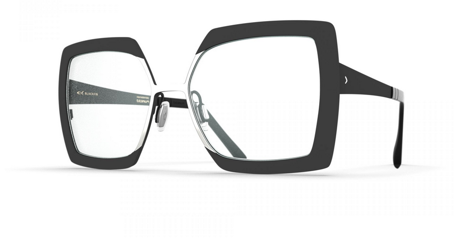 BLACKFIN CRESCENT MOON 1012 1560 matte black / silver occhiali