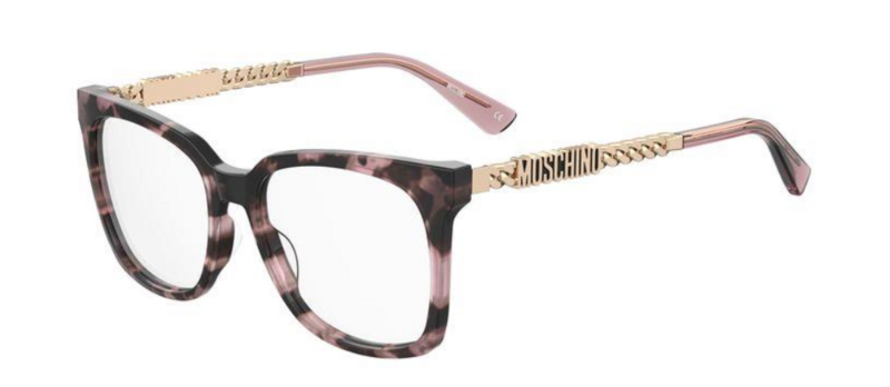 MOSCHINO 627 HT8 tartarugato pink occhiali MOSCHINO 627 HT8 tartarugato pink occhiali