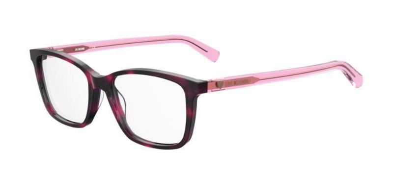 LOVE MOSCHINO 566/TN VA4 tartarugato cherry occhiali LOVE MOSCHINO 566/TN VA4 tartarugato cherry occhiali