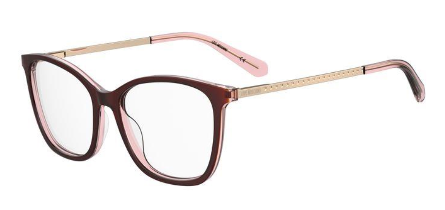 LOVE MOSCHINO 622 LHF burgundy occhiali