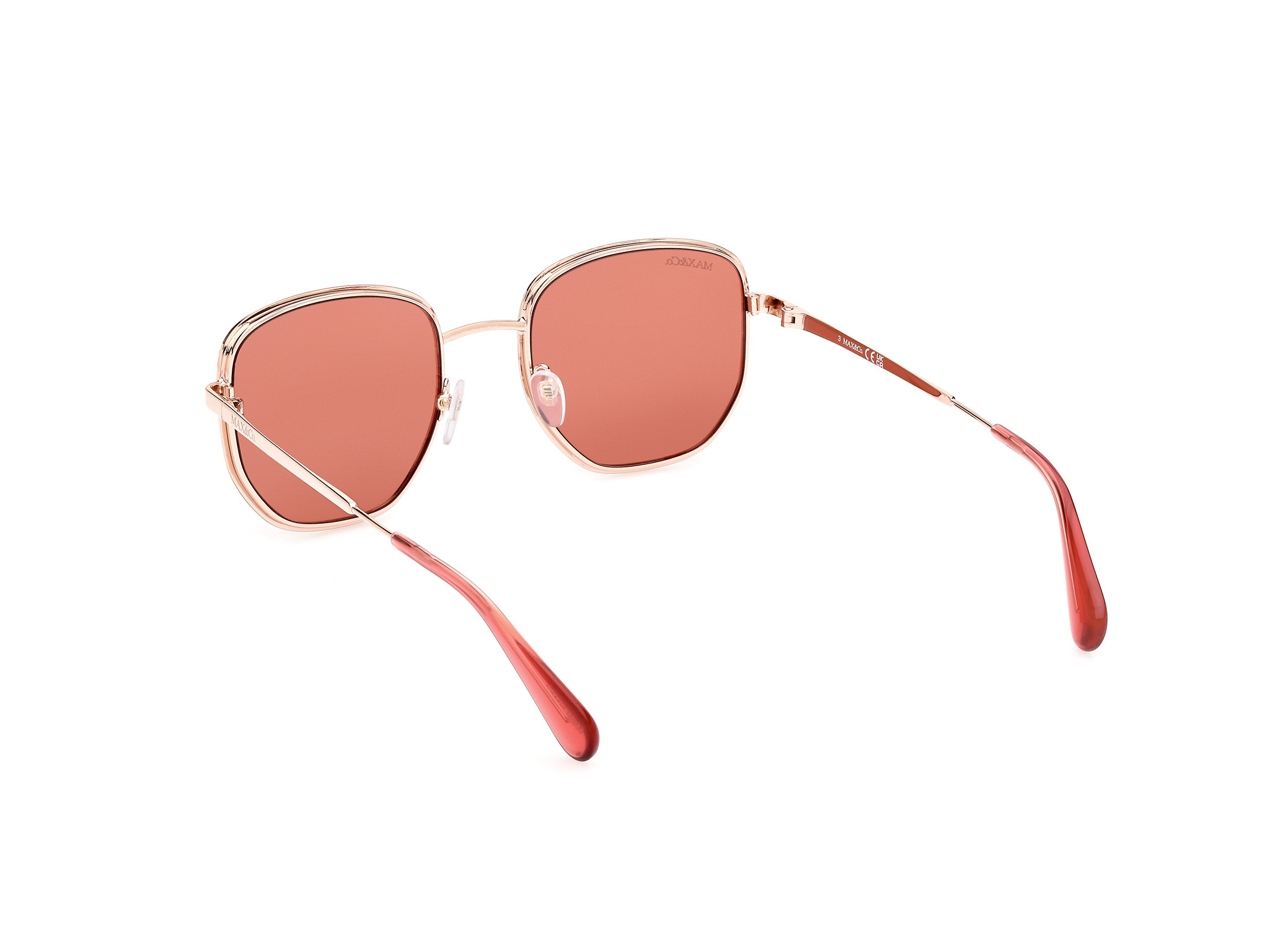 MAX & CO MO0091/S 66S rose gold / coral pink occhiali