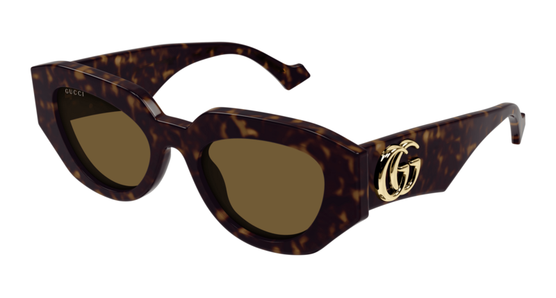 GUCCI GG1421S 002 tartarugato / brown occhiali GUCCI GG1421S 002 tartarugato / brown occhiali