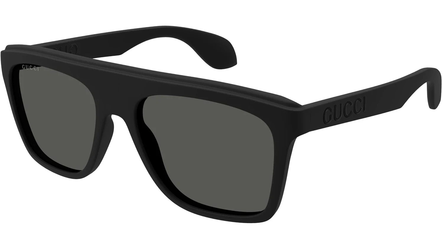 Gucci GG1570S 001 black matte / grey occhiali