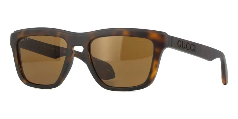 Gucci GG1571S 002 tartarugato matte / brown occhiali Gucci GG1571S 002 tartarugato matte / brown occhiali