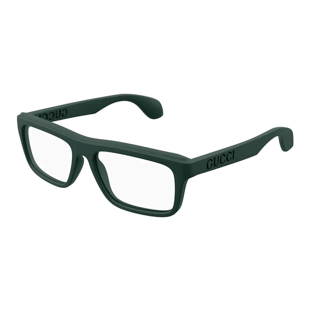 Gucci GG1572O 005 green matte occhiali