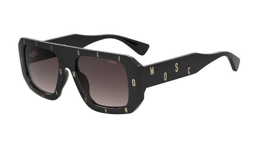 MOSCHINO 129/S 807 black - gold / grey occhiali