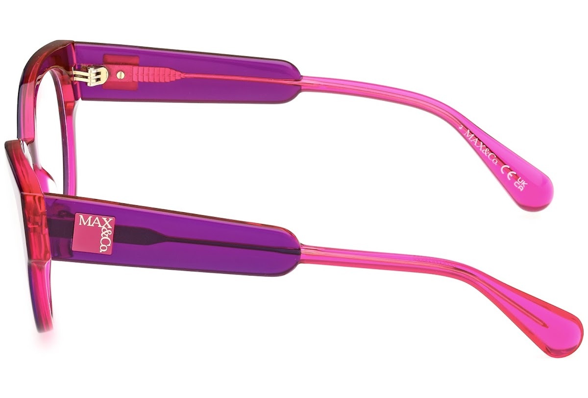 MAX & CO MO5128/V 083 purple - fucsia transparent occhiali