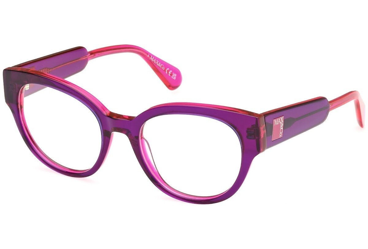 MAX & CO MO5128/V 083 purple - fucsia transparent occhiali