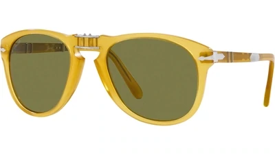 Persol Steve McQueen 714-S-M 204/P1 opal yellow / polar green occhiali