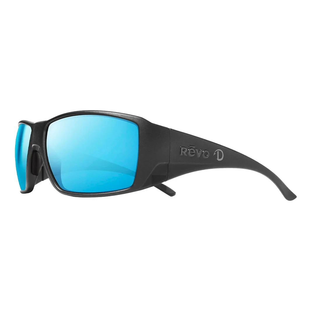 REVO DUNE G 1225 01H20 matte black / H2O blue water polar occhiali