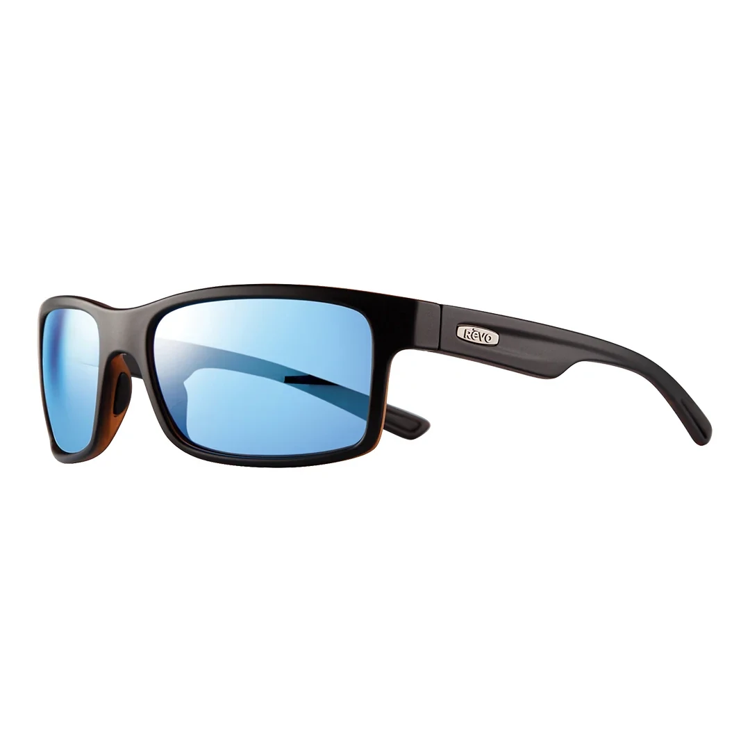 REVO CRAWLER 1027 01BL matte black / blue water polar occhiali
