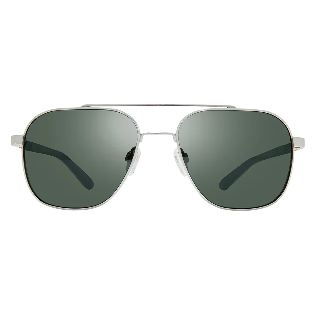 REVO HARRISON 1108 03SG50 chrome / smoky green polar occhiali