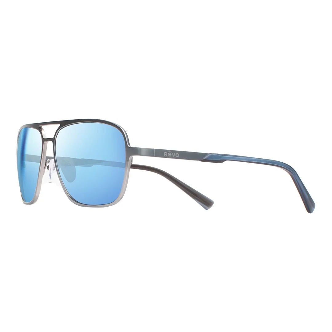 REVO HORIZON 1193 03BLP satin chrome / Blue Water Photochromic polar occhiali