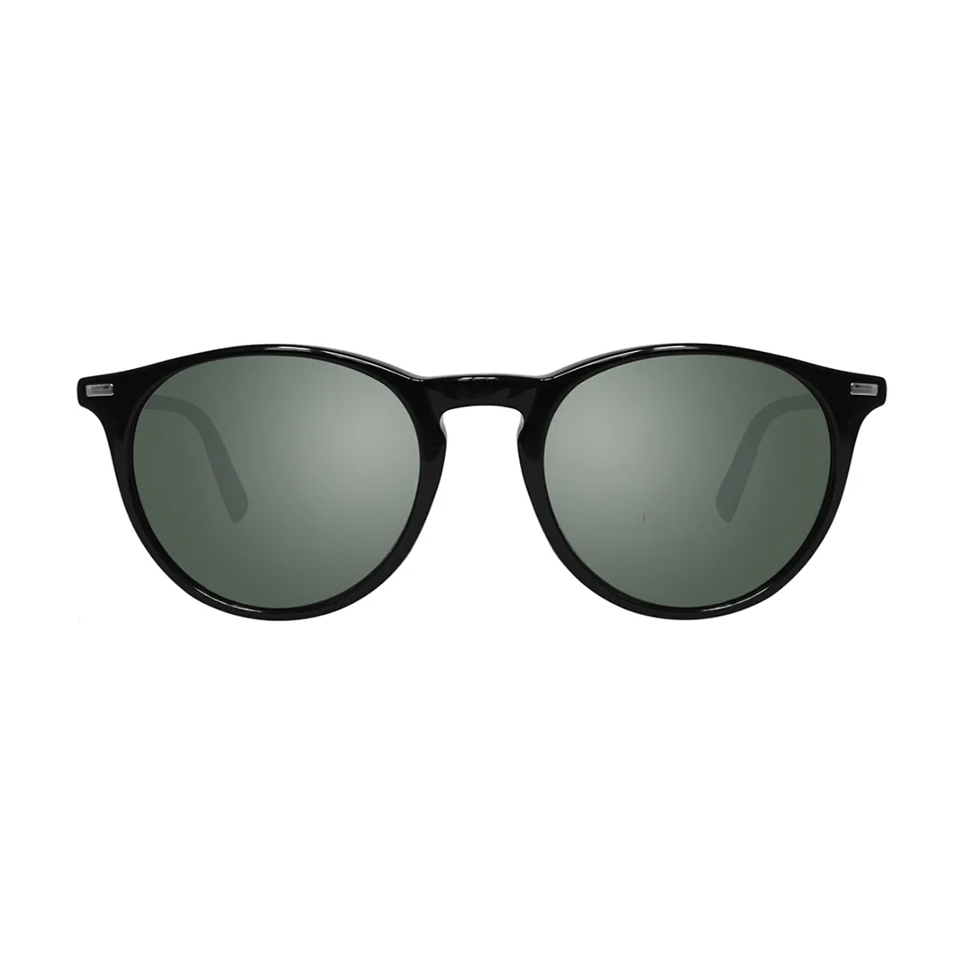 REVO SIERRA 1161 01SG50 shiny black / smoky green occhiali
