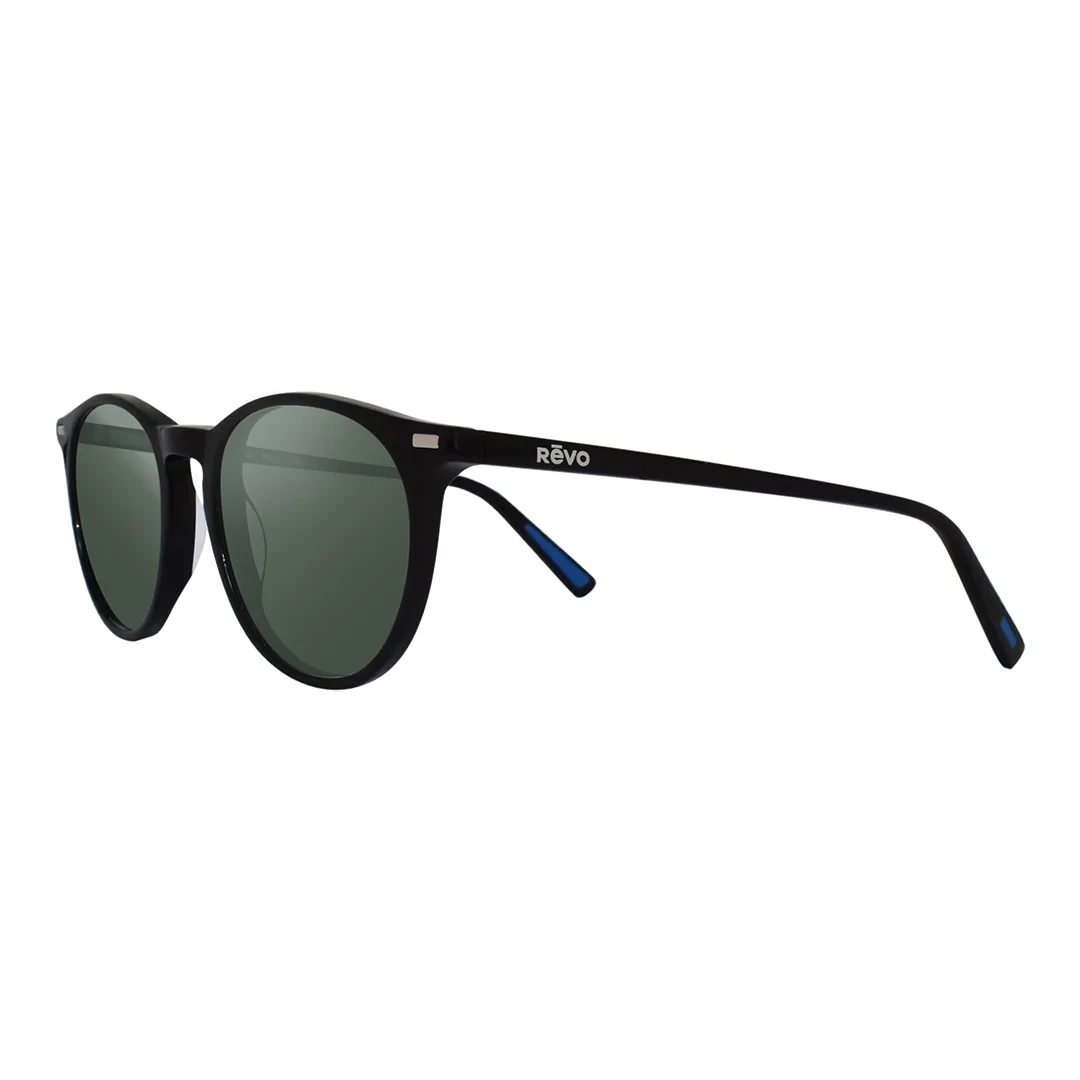 REVO SIERRA 1161 01SG50 shiny black / smoky green occhiali