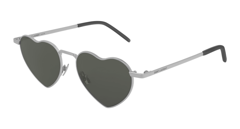 SAINT LAURENT SL 301 001 LOULOU silver / grey occhiali SAINT LAURENT SL 301 001 LOULOU silver / grey occhiali