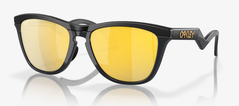 OAKLEY OO9289 06 FROGSKINS HYBRID matte black / prizm 24K polar occhiali OAKLEY OO9289 06 FROGSKINS HYBRID matte black / prizm 24K polar occhiali