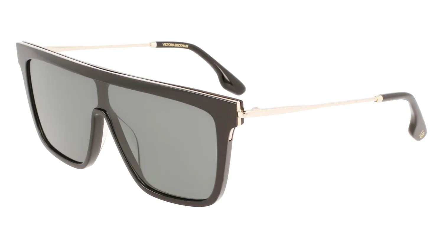VICTORIA BECKHAM VB650S 001 black e gold / grey occhiali