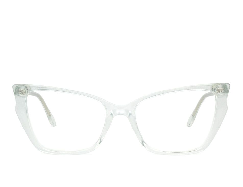 GERMANO GAMBINI I LEGGERI GG185 AFX transparent glitter occhiali