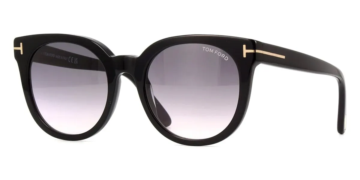 TOM FORD MOIRA TF1109/S 01B black / grey occhiali