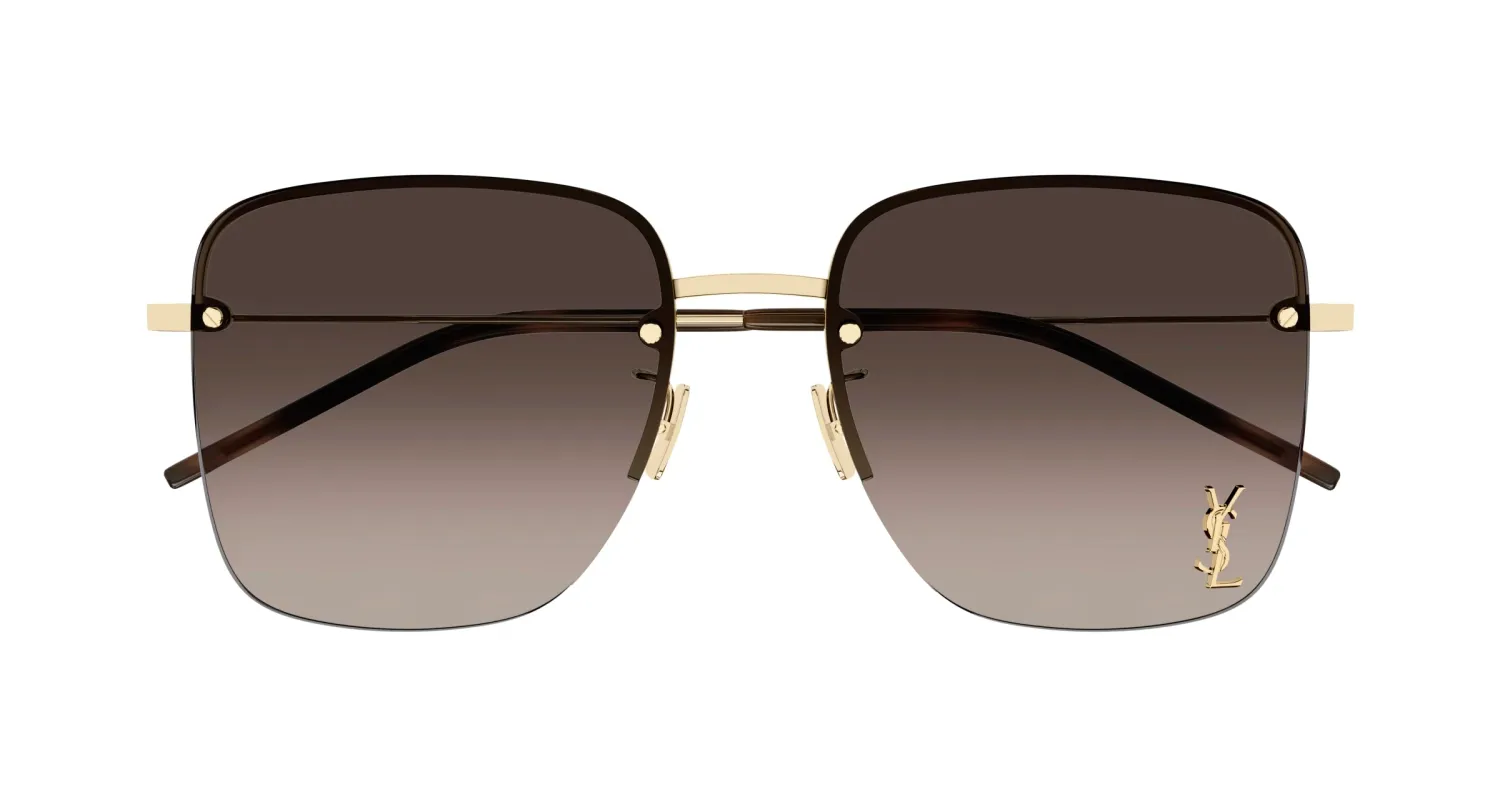 SAINT LAURENT SL 312 M 008 gold / brown occhiali SAINT LAURENT SL 312 M 008 gold / brown occhiali