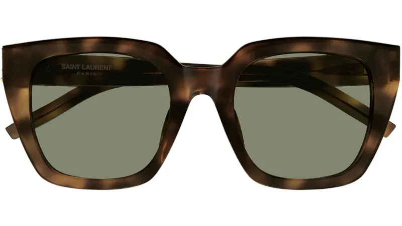 SAINT LAURENT SL M143 002 tartarugato / grey occhiali