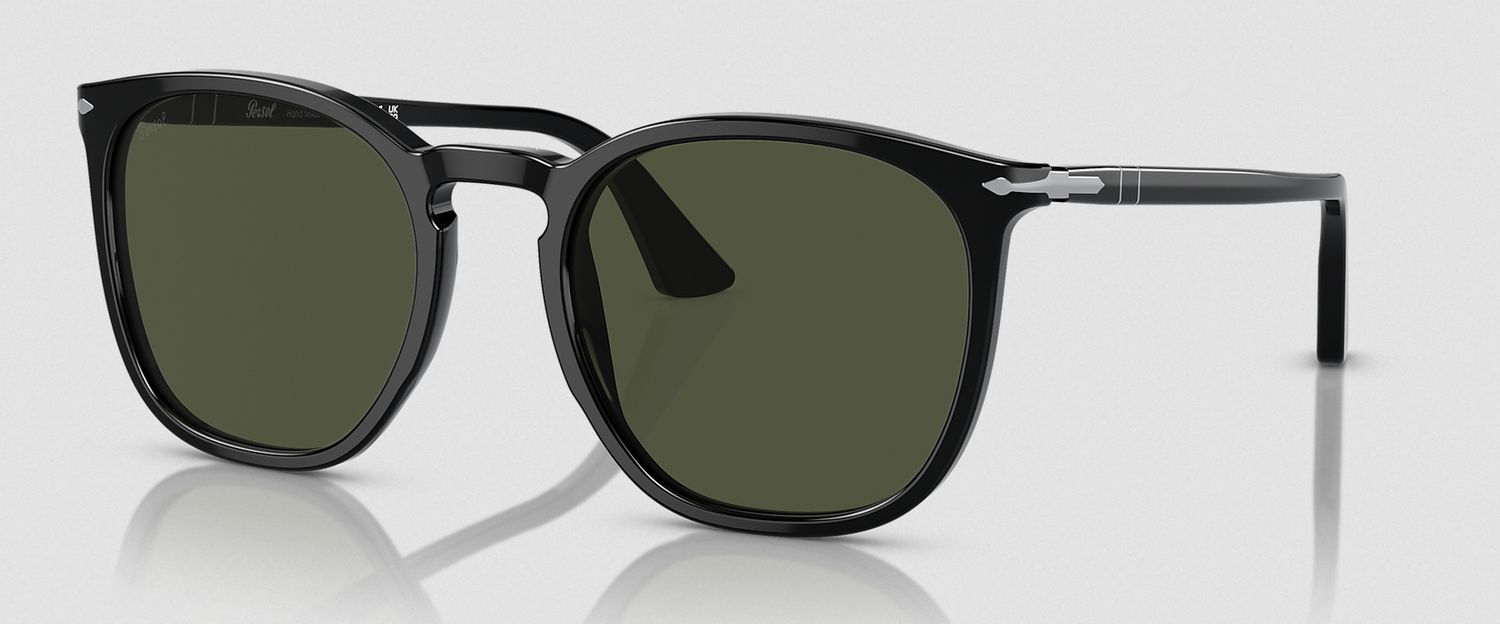 PERSOL PO3316S 95/31 black / green occhiali