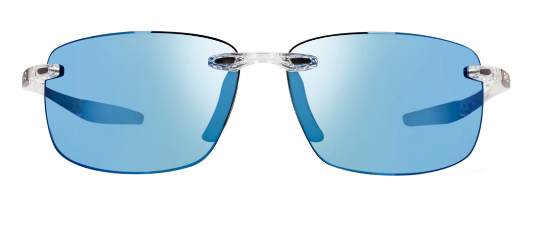 REVO DESCEND N 4059 09 BL crystal / brown - blue water polarized occhiali REVO DESCEND N 4059 09 BL crystal / brown - blue water polarized occhiali