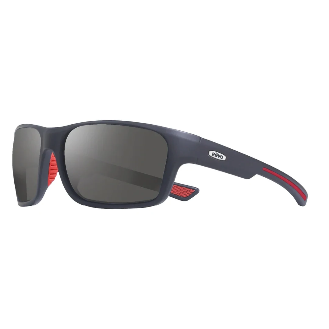 REVO POINTE 1237 01GY matte black / grey polarized occhiali