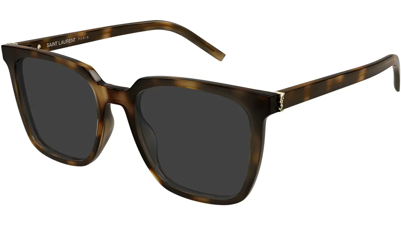 SAINT LAURENT SL M146 003 tartarugato / grey occhiali
