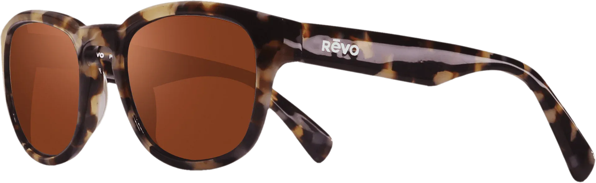 REVO ZINGER II RE1236 22 GO tortoise grey / brown polar occhiali