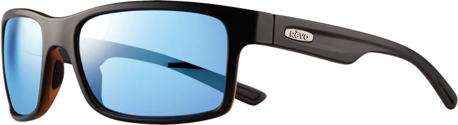 REVO CRAWLER XL 1071 01GY matte black / grey polarized occhiali