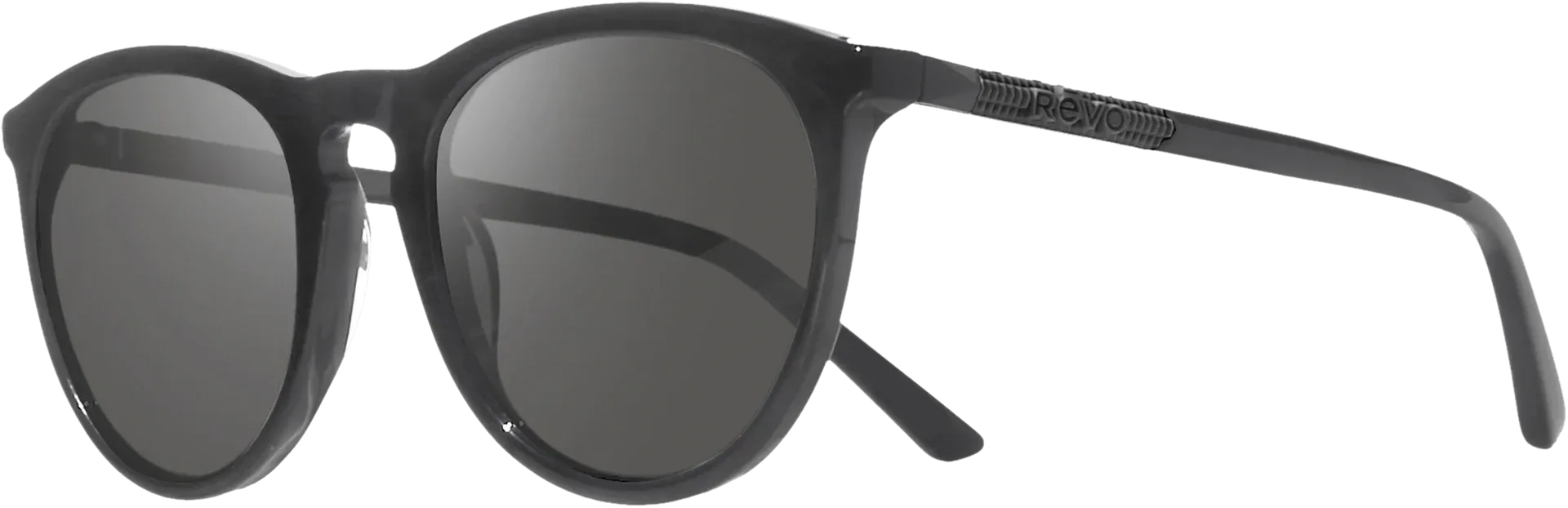 REVO SAGE 1217 01GY shiny black / grey polarized occhiali