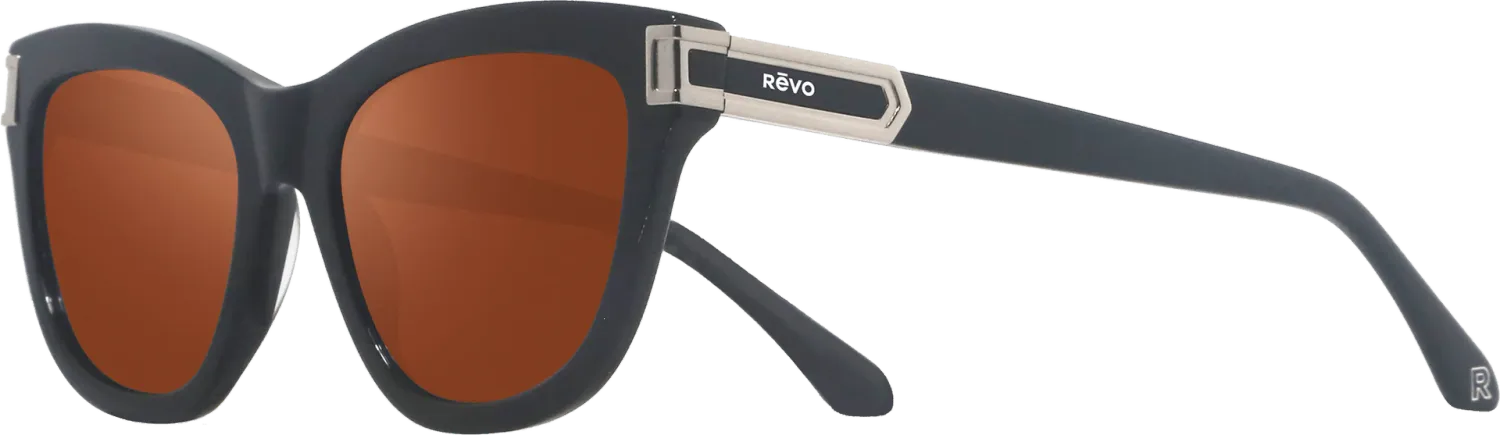 REVO OLIVE 1279 01 GO shiny black / brown polarized occhiali