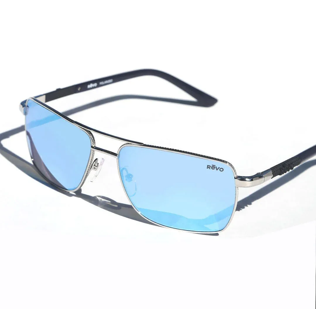 REVO RAY 1244 03 H20 shiny chrome / brown polarized occhiali