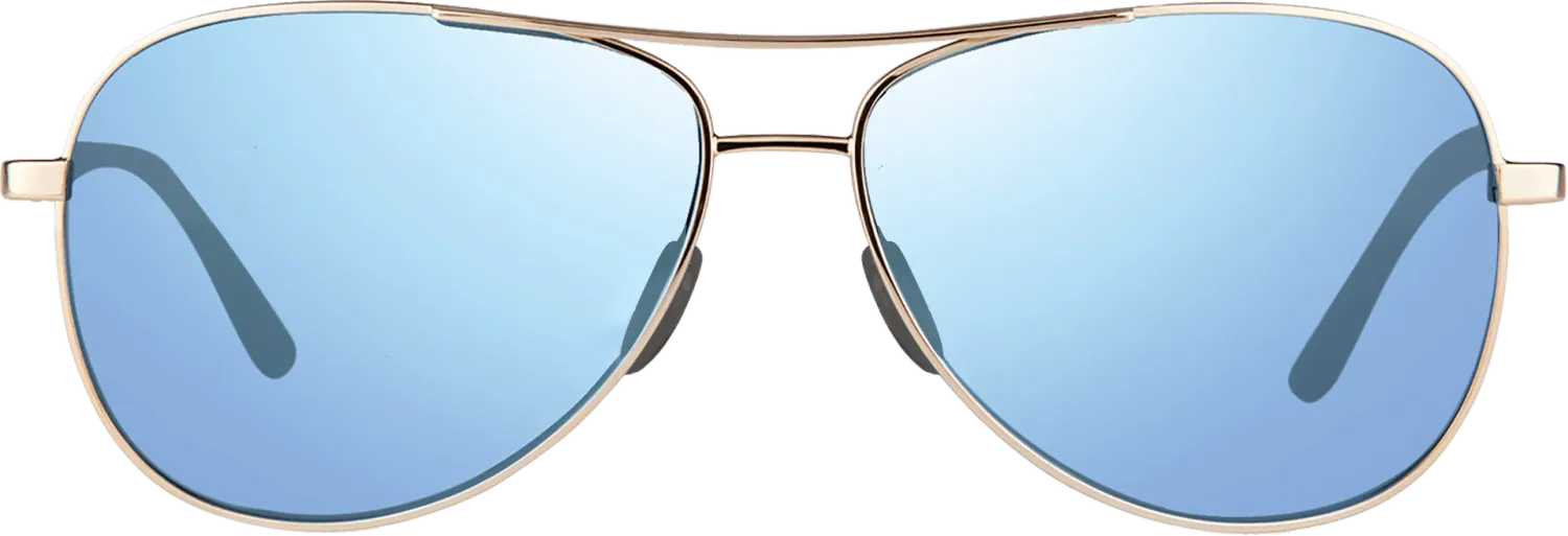 REVO RELAY II 04 BL gold / grey polarized occhiali