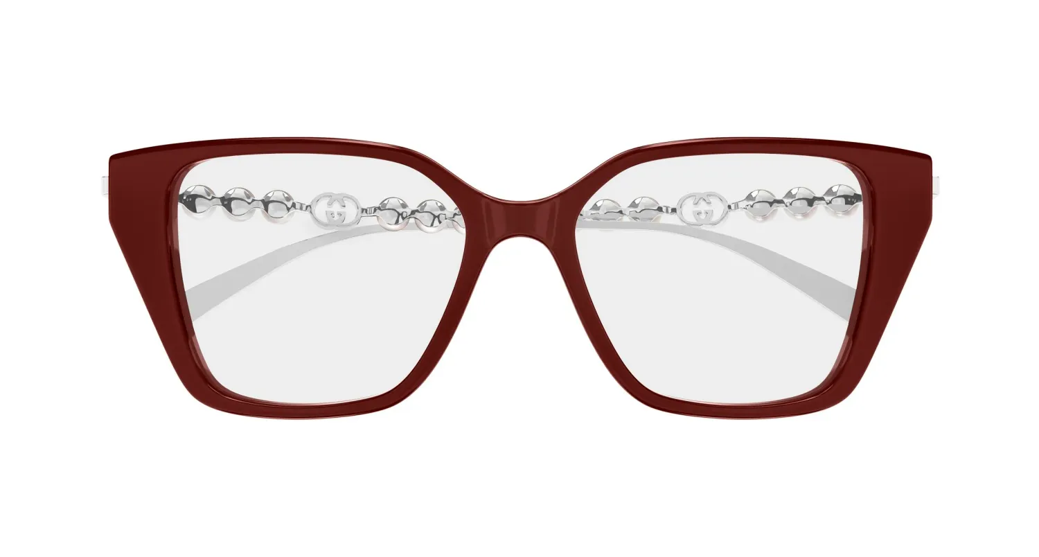 Gucci GG1969O 004 burgundy - silver  occhiali