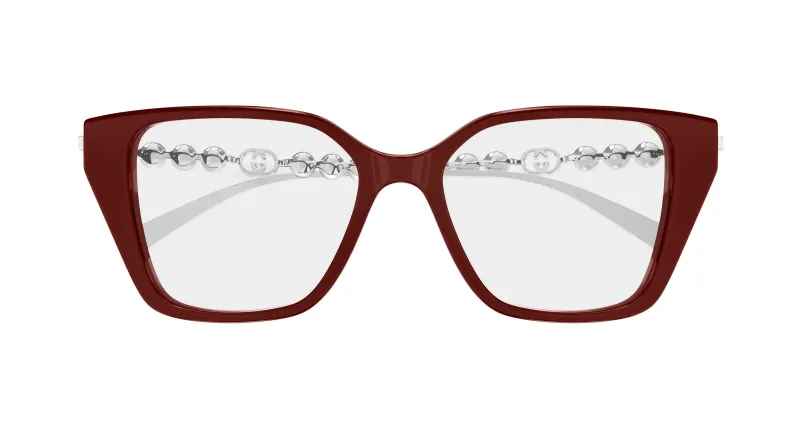 Gucci GG1969O 004 burgundy - silver  occhiali